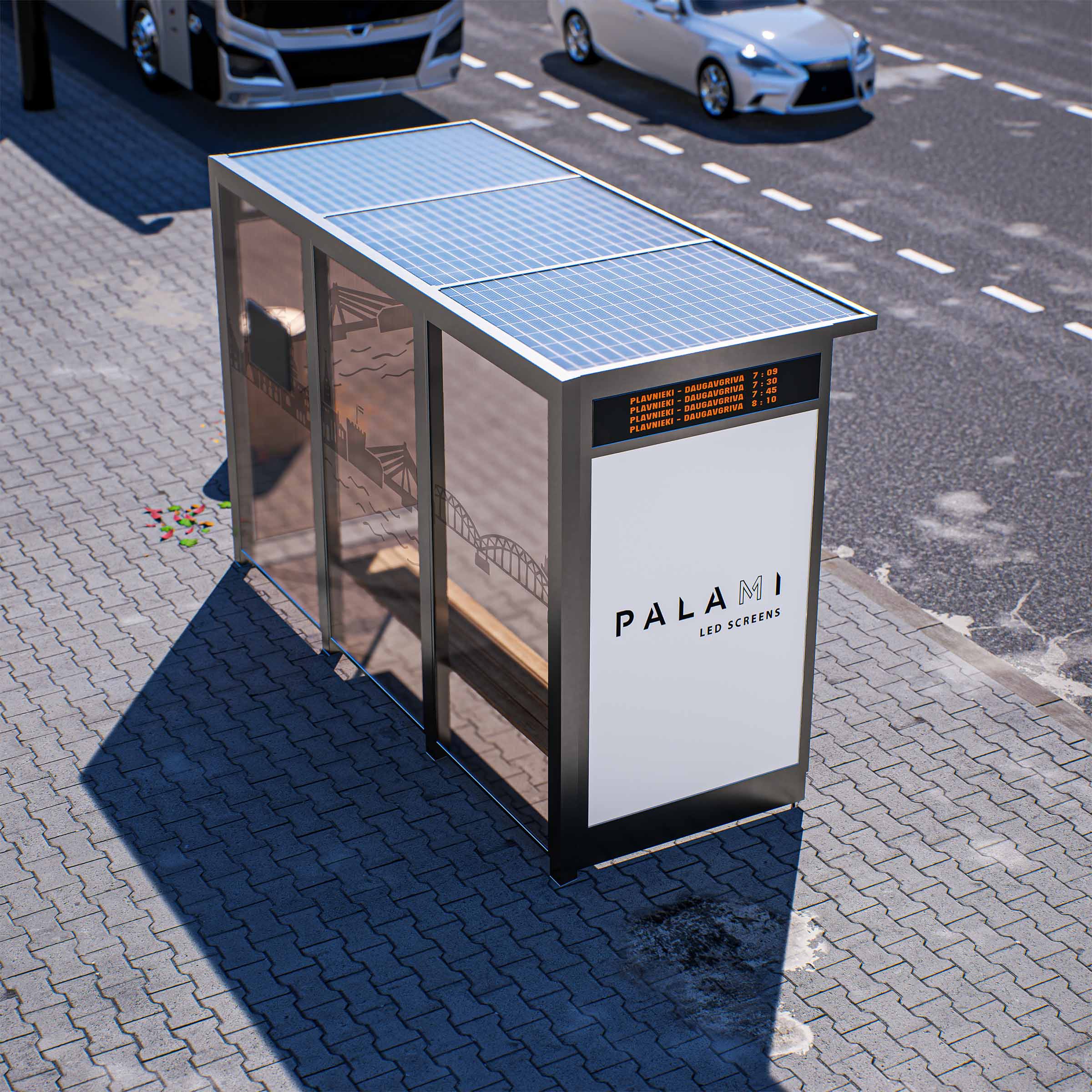 Sabiedriskā transporta nojume OSLO L-izmērs