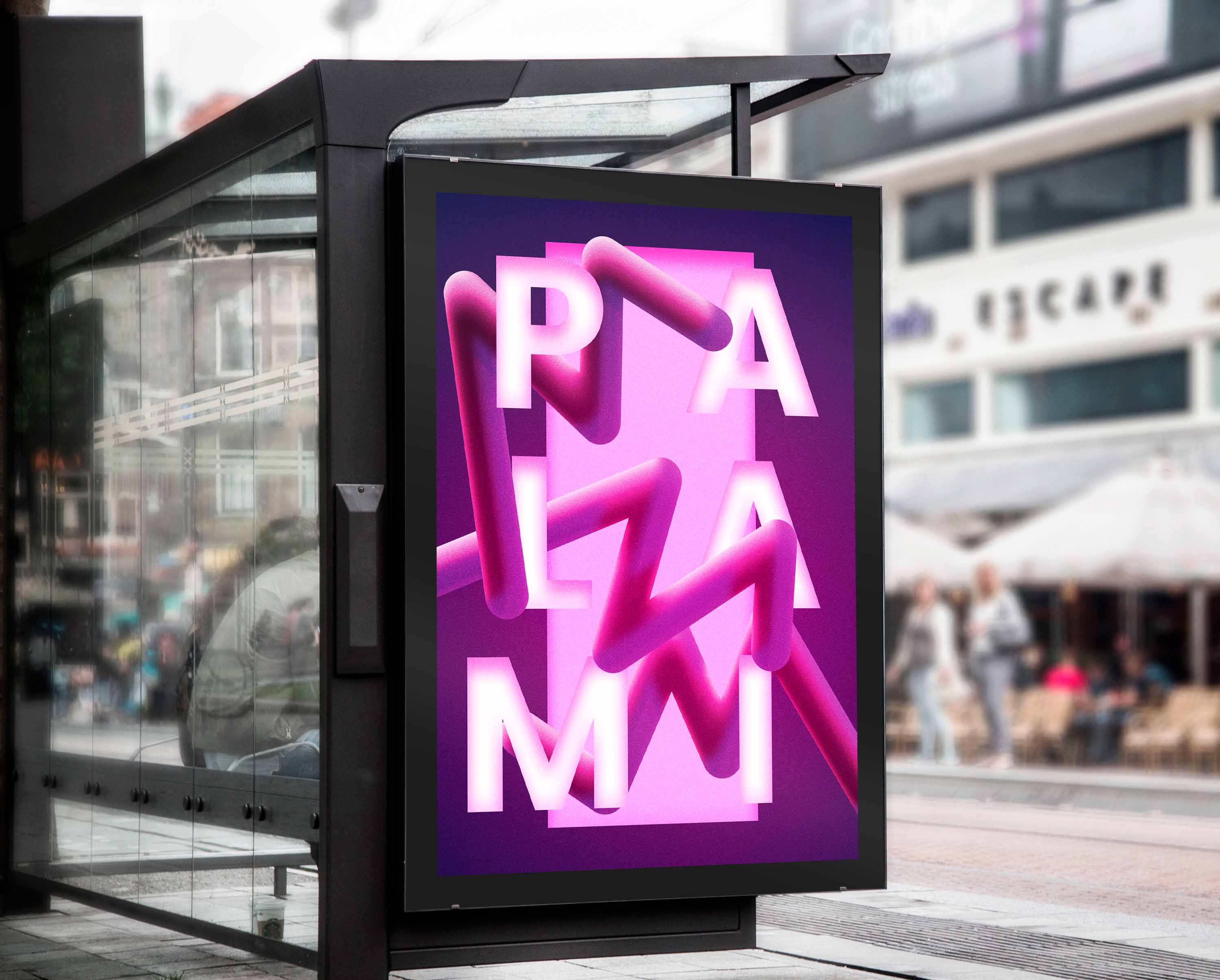 PALAMI Group Innovative Bus Stop Shelter With Advertising LED Display