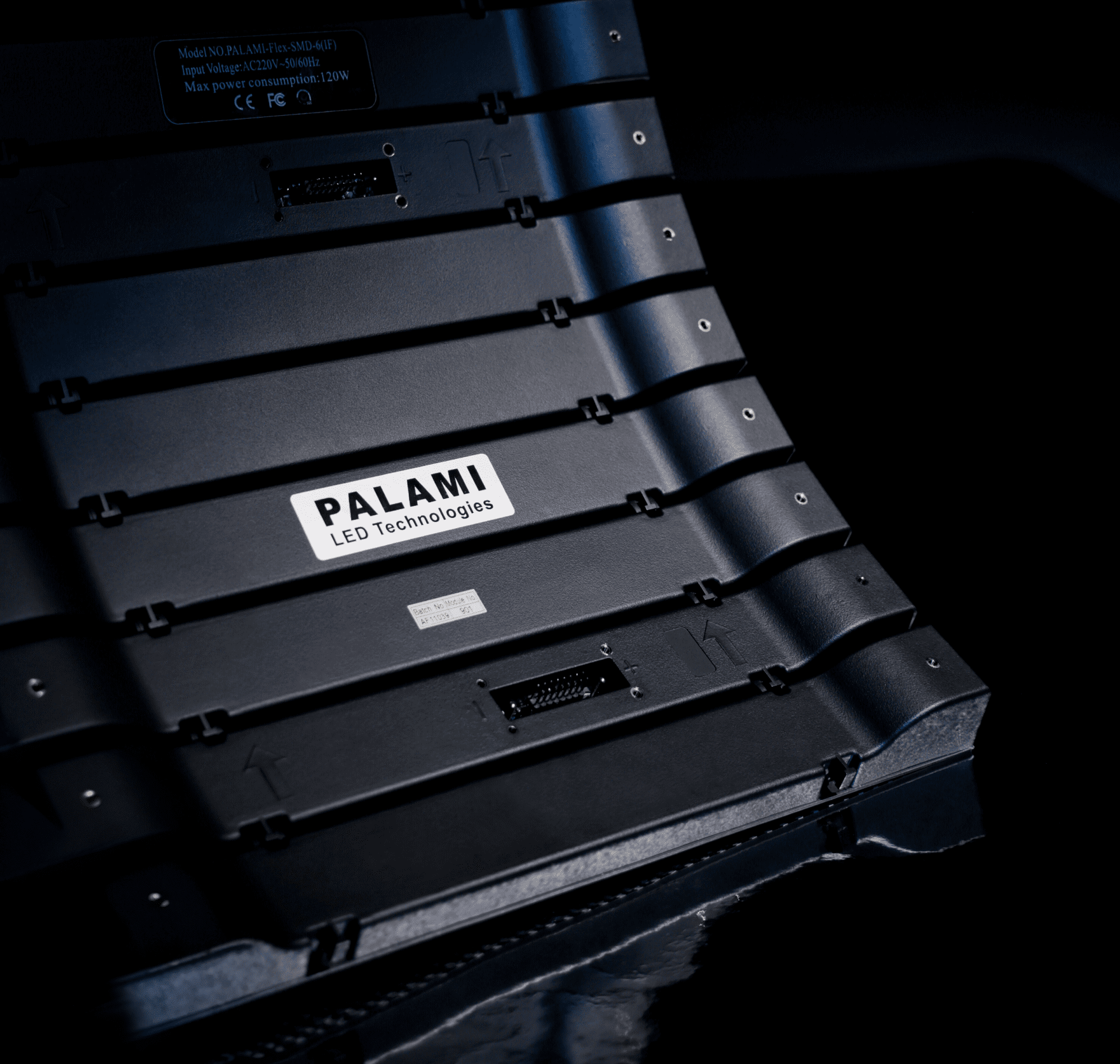 PALAMI Group LED Flex Display Back Side