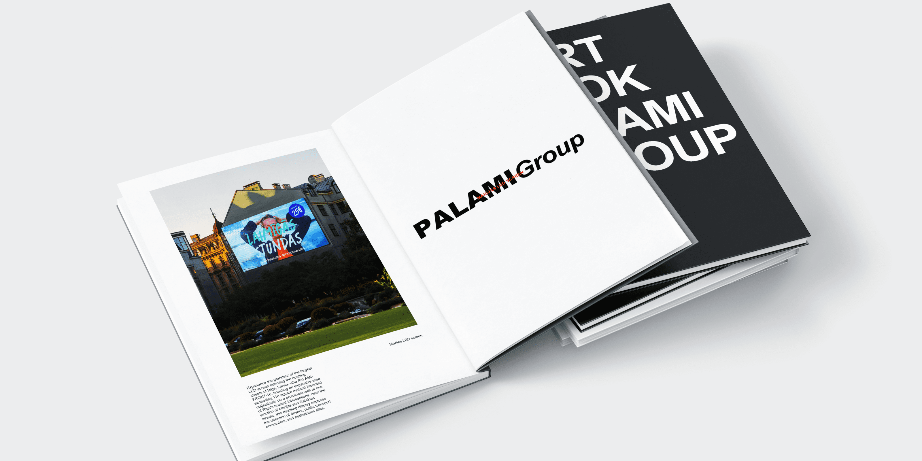 Image Of PALAMI Group Outdoor Giant LED Video Screen Brochure