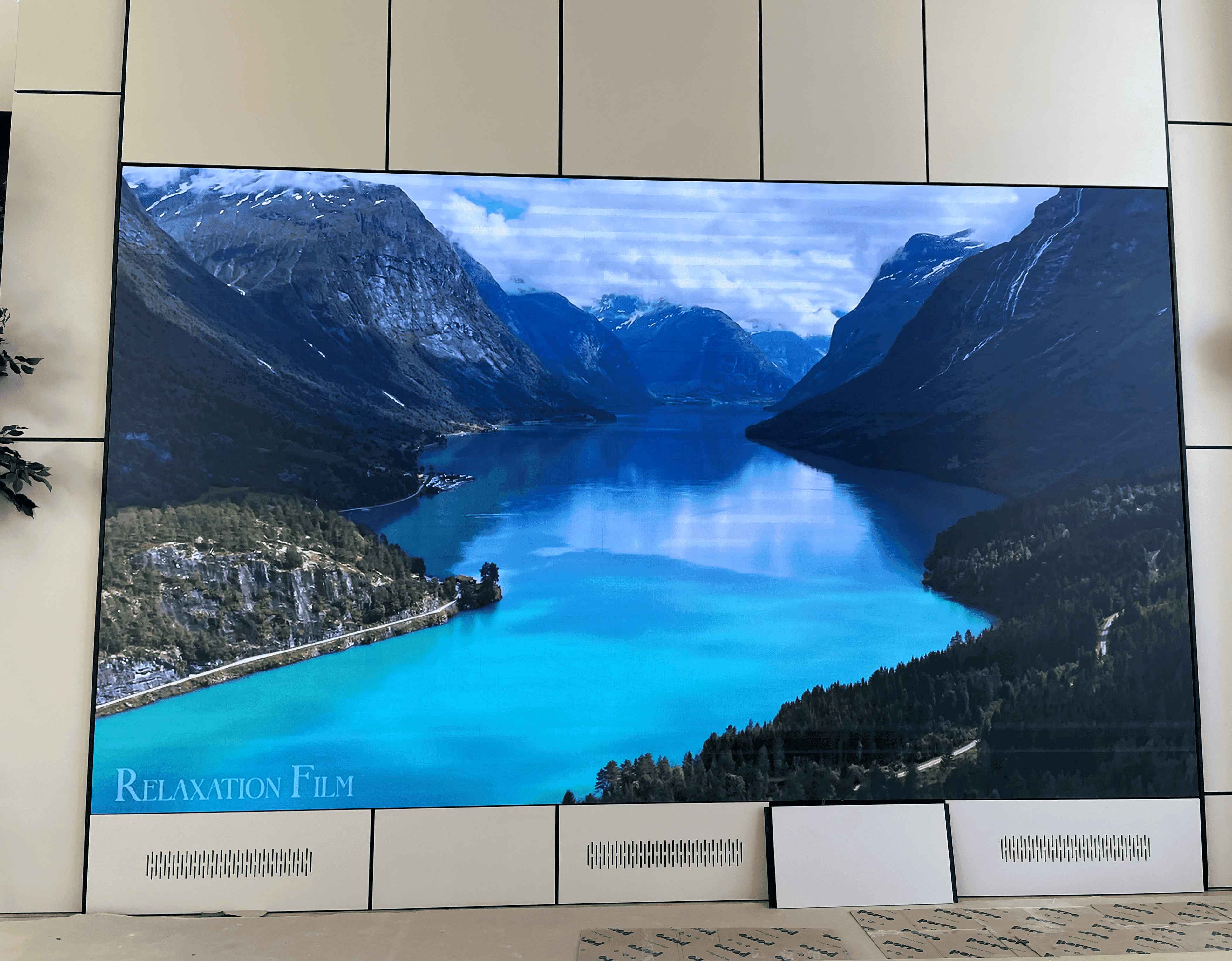 PALAMI Group Micro LED Display Installed as Ultra High Resolution Video Wall