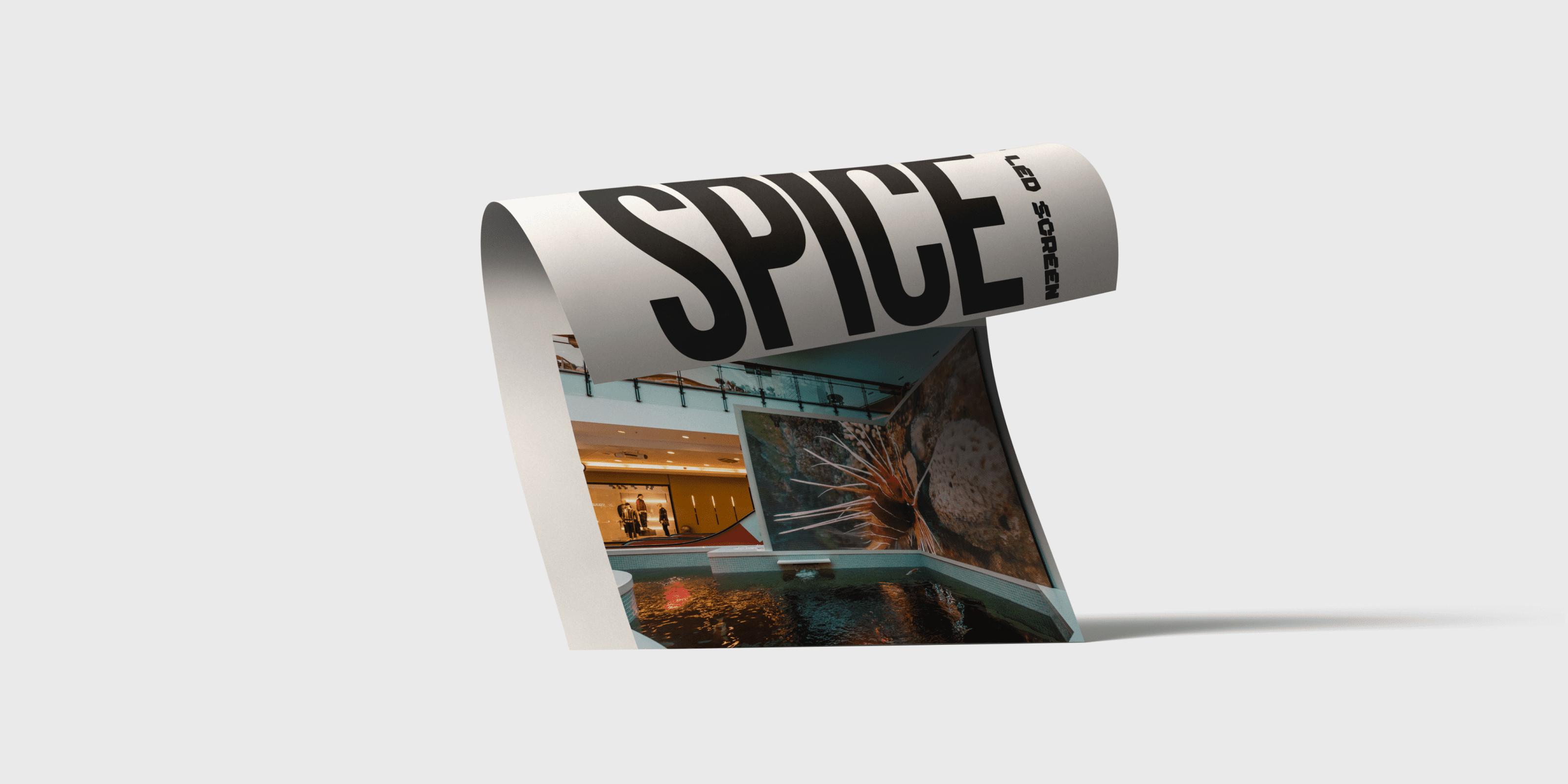 Image of PALAMI Group Indoor LED Screen Installed In Shopping Center Brochure