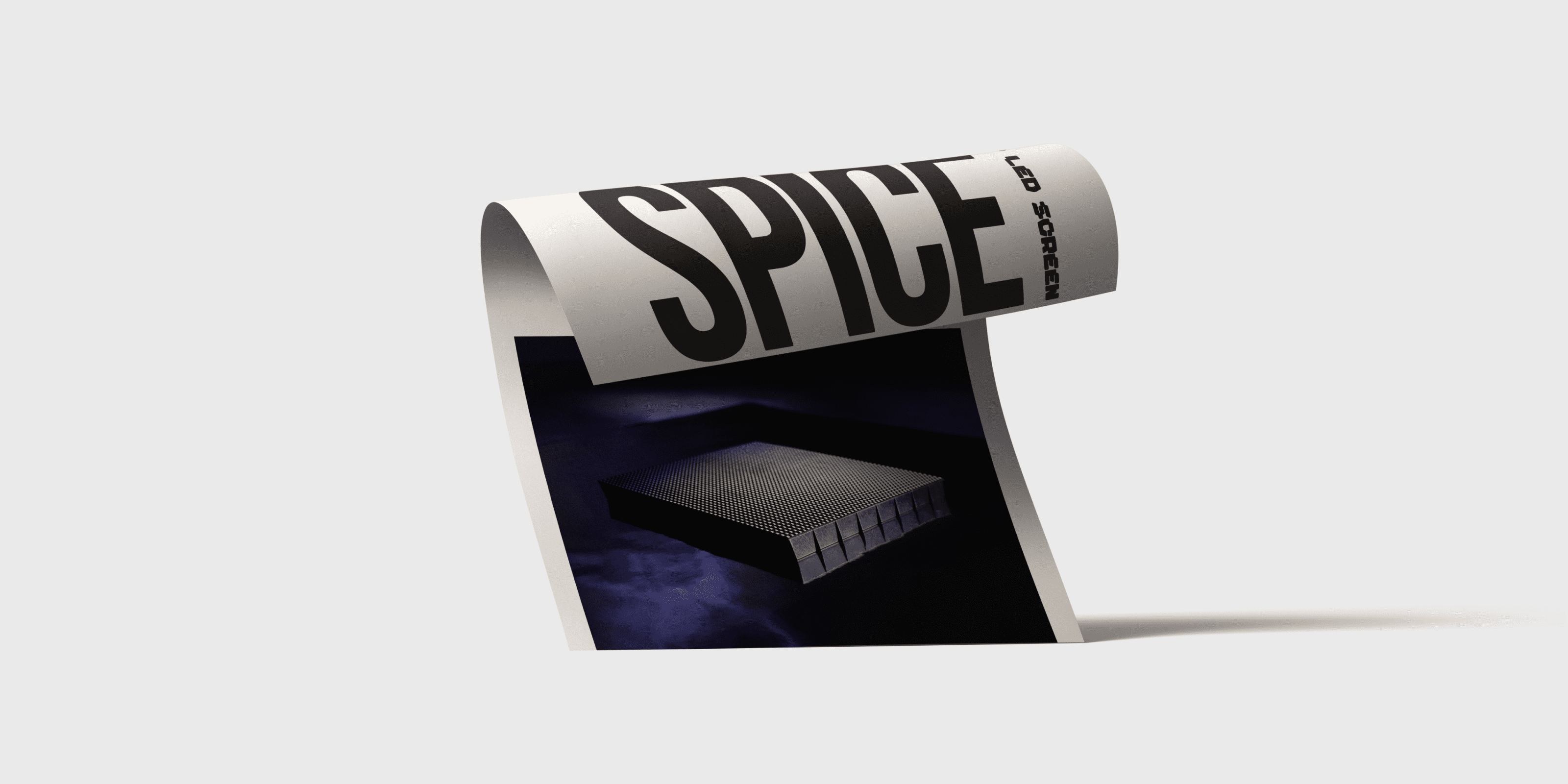 Image of PALAMI Group Indoor LED Video Display In Spice Shopping Center Brochure