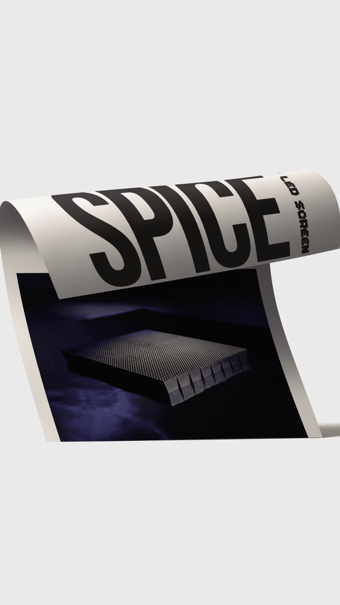 Image of PALAMI Group Indoor LED Video Display In Spice Shopping Center Brochure Mobile Resolution