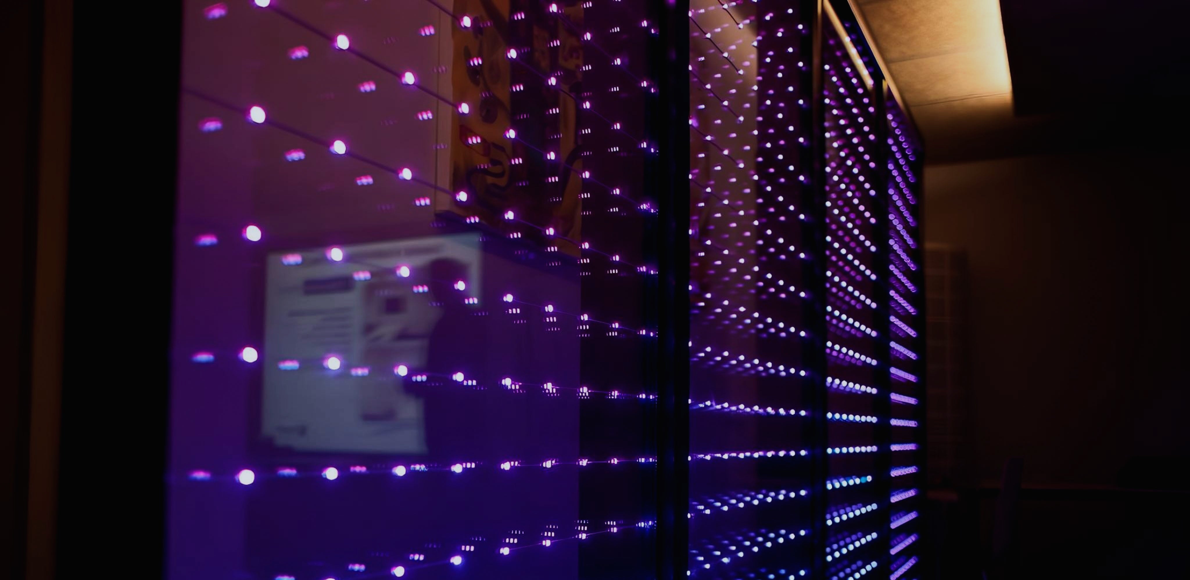 PALAMI Group LED Media Window Diodes Installed Inside Of Window Laminated Glasses