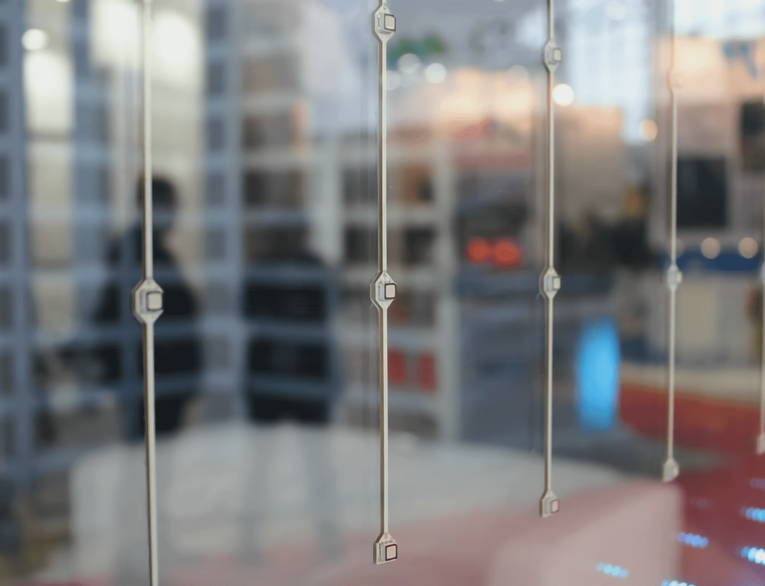 PALAMI Group LEDs Embedded Directly Within Laminated Glass Of LED Media Window