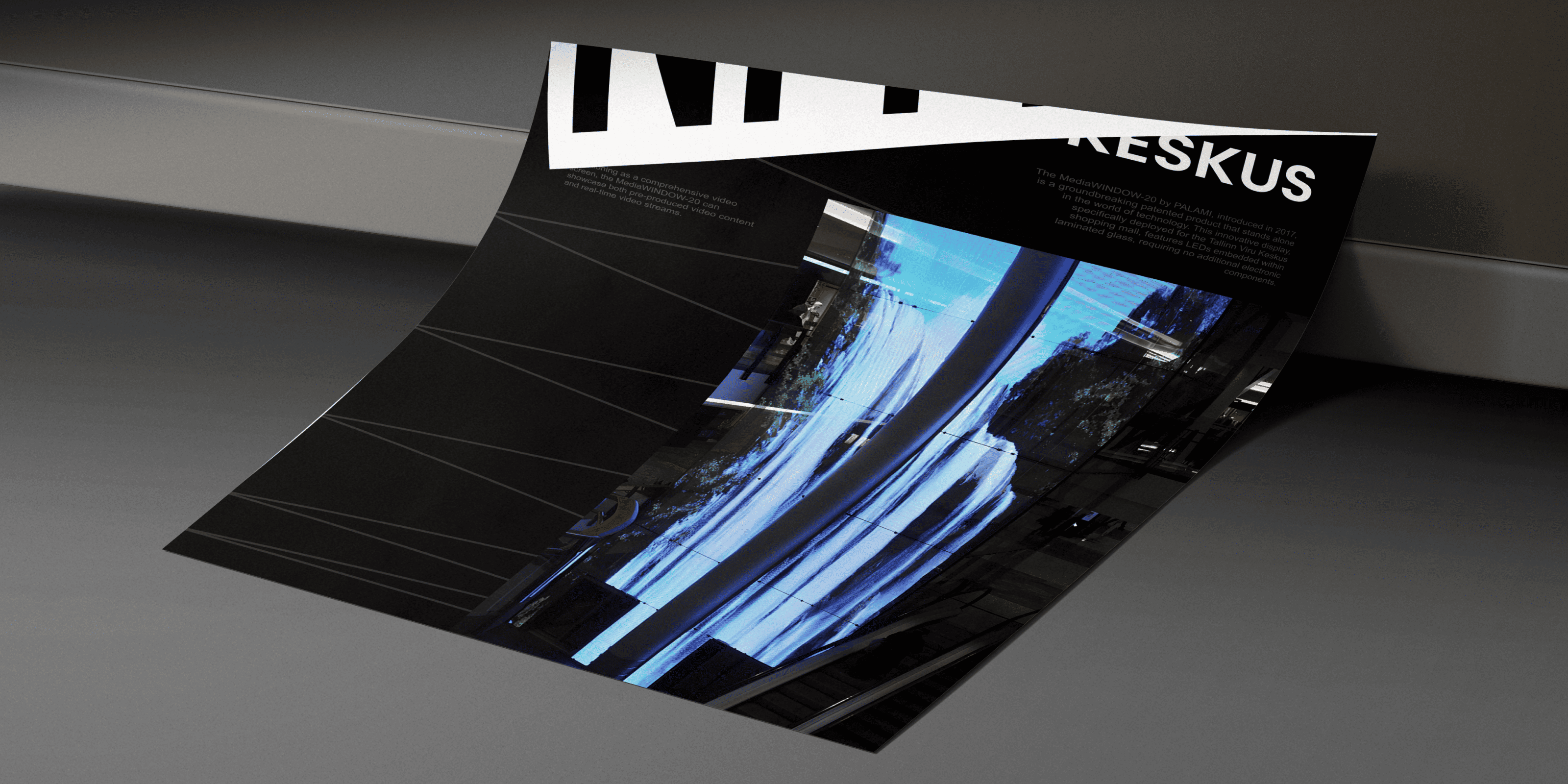 Image of PALAMI Group LED Media Window Project Brochure