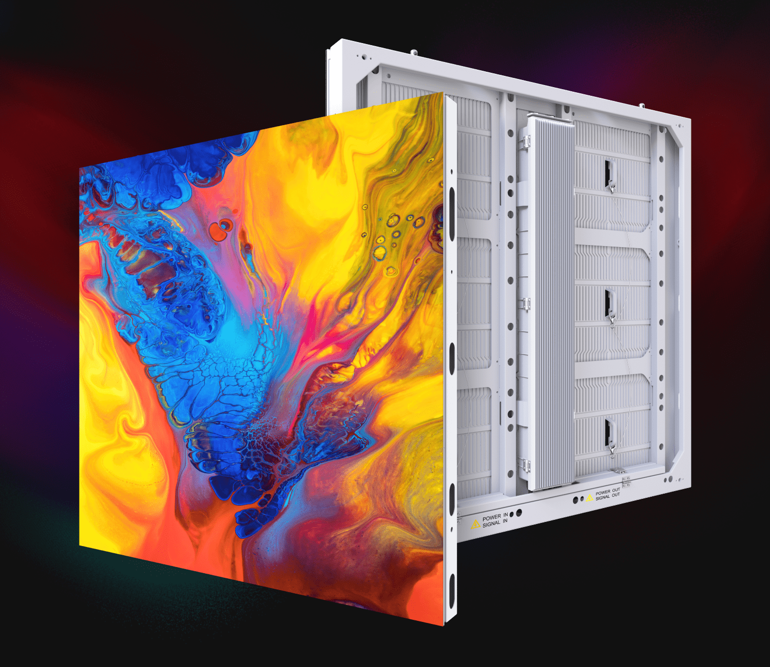 PALAMI Group outdoor DOOH LED Screen Cabinets Mobile Resolution