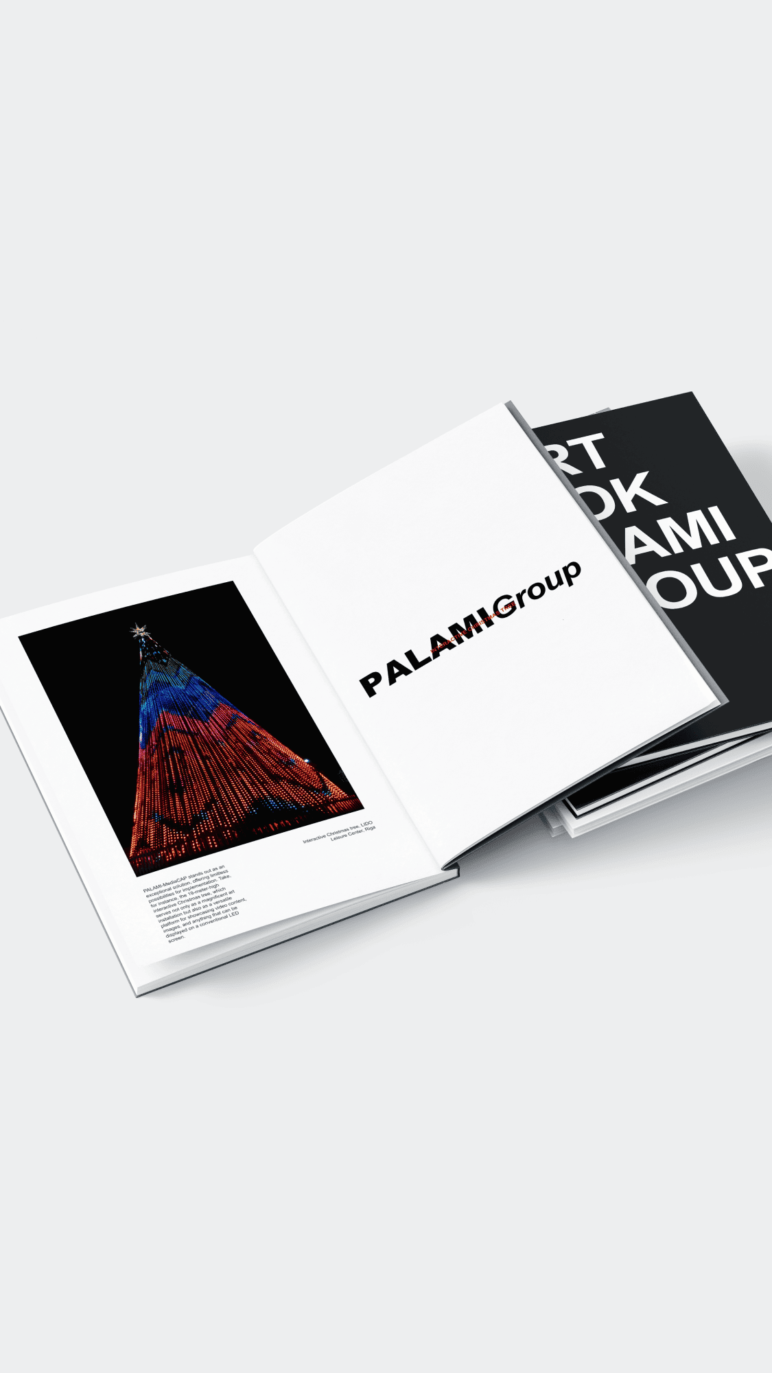 Image of PALAMI Group Interactive LED Lightning On Christmas Tree Brochure Mobile Resolution