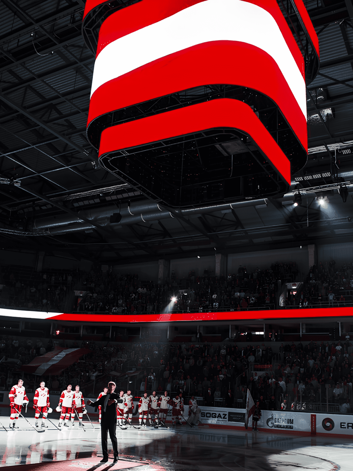 PALAMI Group LED Media Display Cube In Sport Arena Of Riga Mobile Resolution