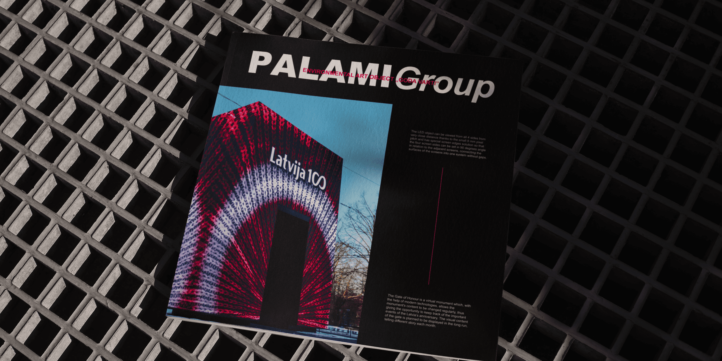 PALAMI Group Brochure With LED Object Goda Varti