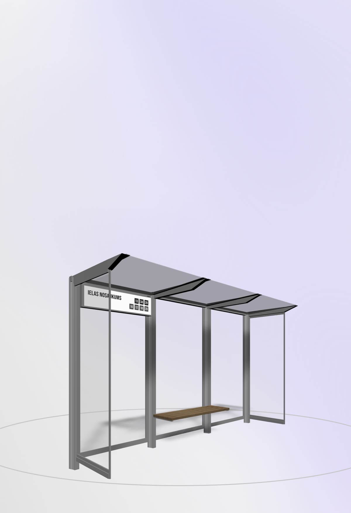 Bus Stop Shelter RIGA by PALAMI Group