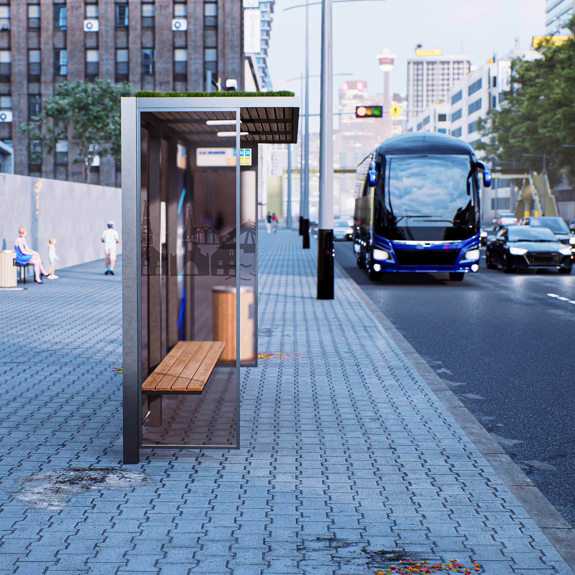 Bus Shelter OSLO S-Size