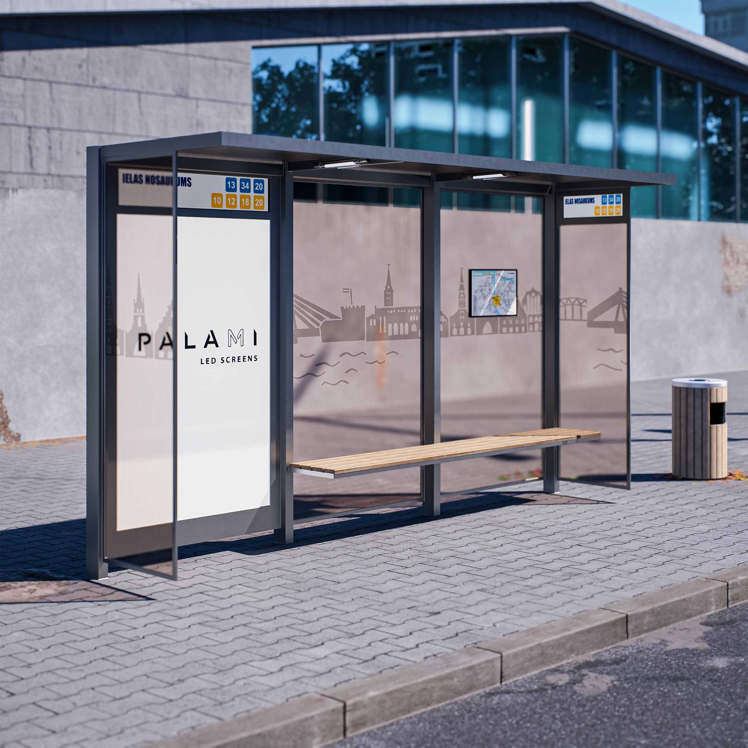 Bus Shelter OSLO S-Size