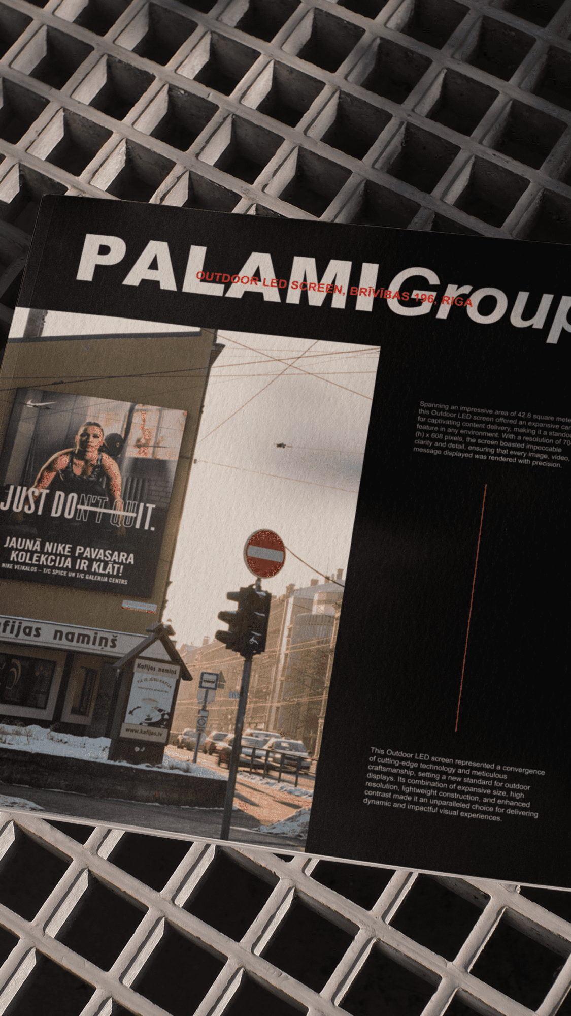 Image Of PALAMI Group LED Outdoor Display On Brivibas Street Brochure Mobile Resolution