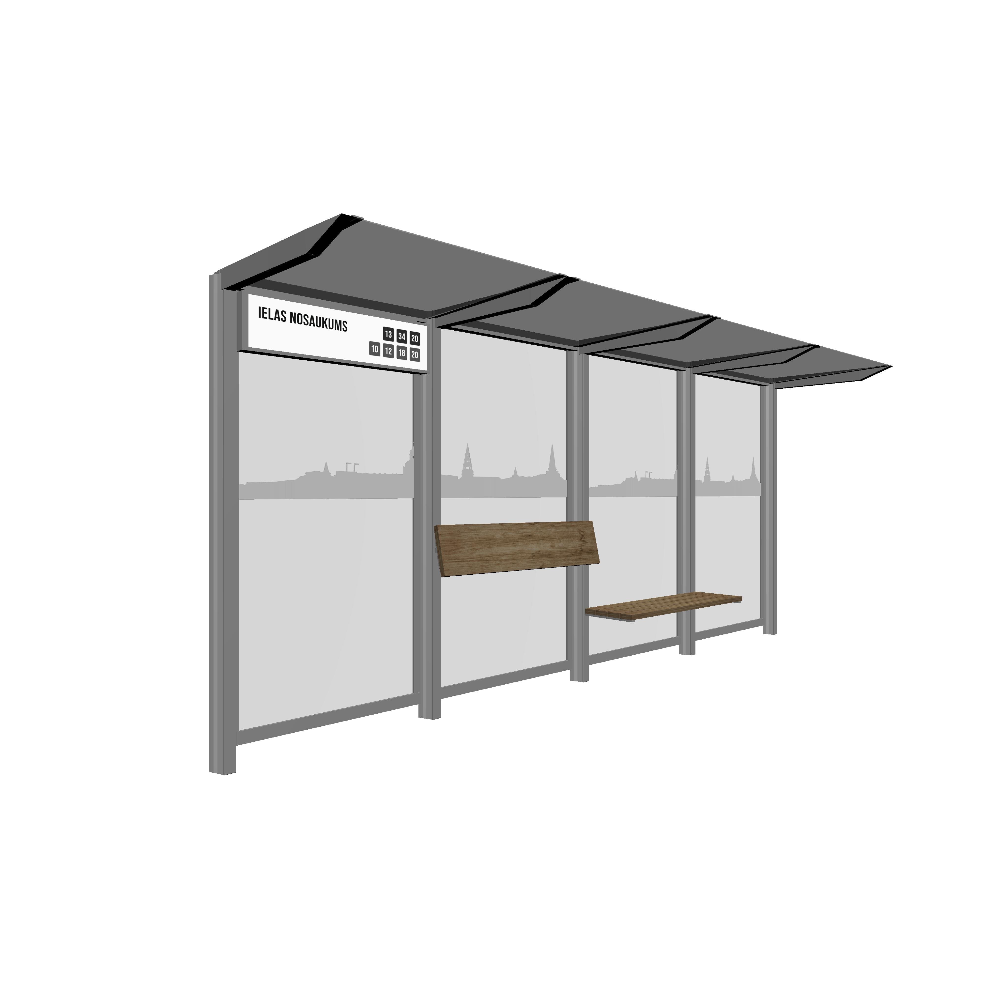 Riga (M/XL) Standing Bench