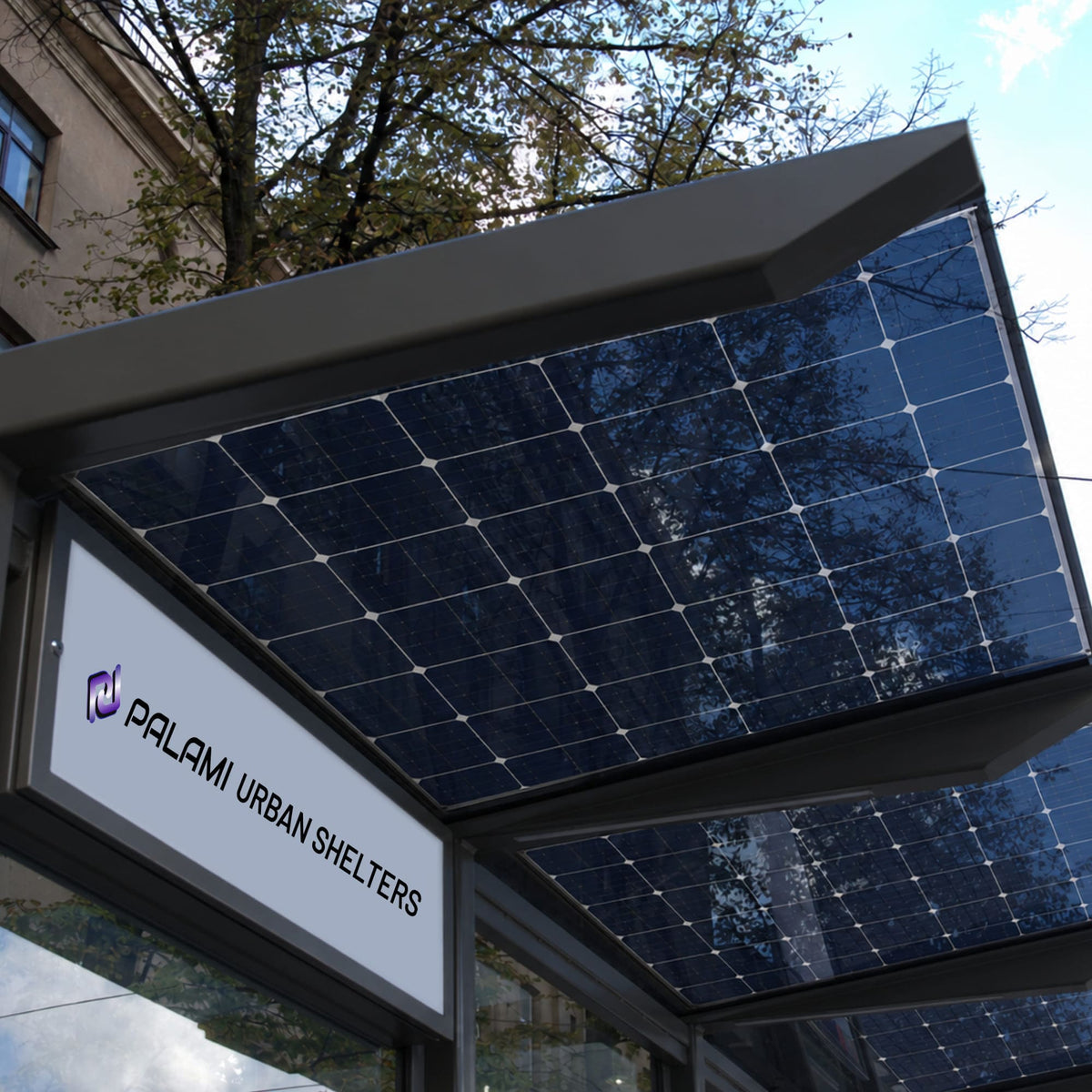 Bus Shelter RIGA Slim 4