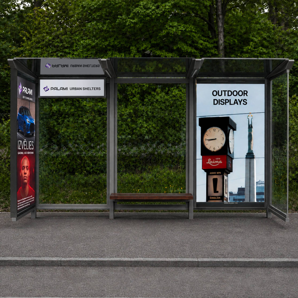 Sabiedriskā transporta nojume RIGA L-izmērs